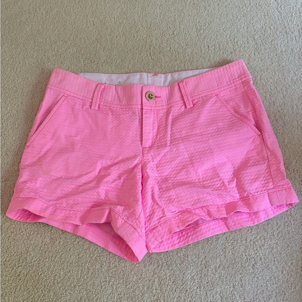 Lilly Pulitzer pink shorts